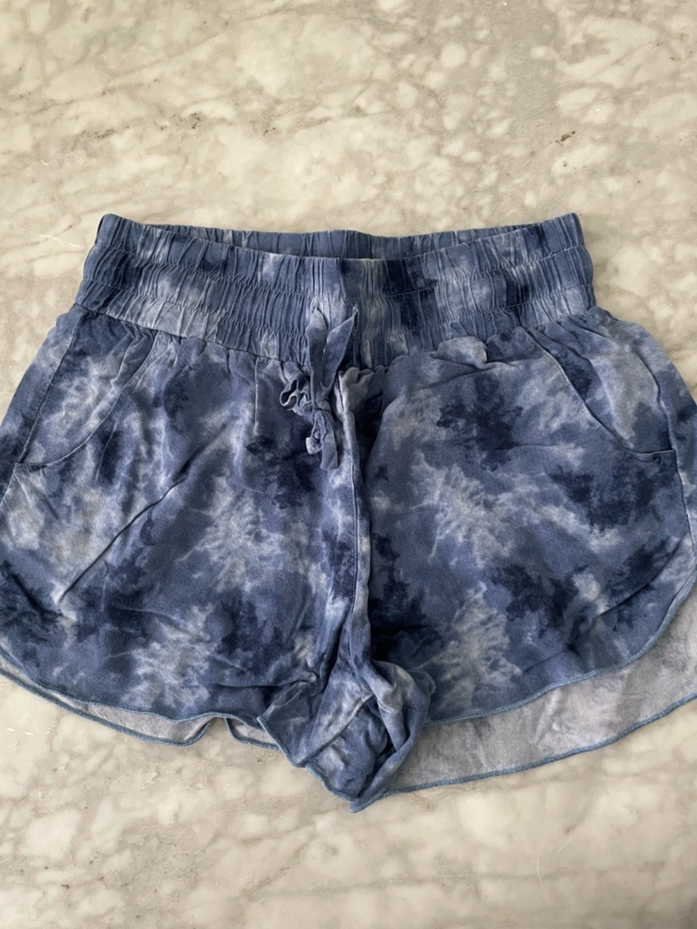 Hollister Blue Tie-Dye Women's Lounge Shorts size S